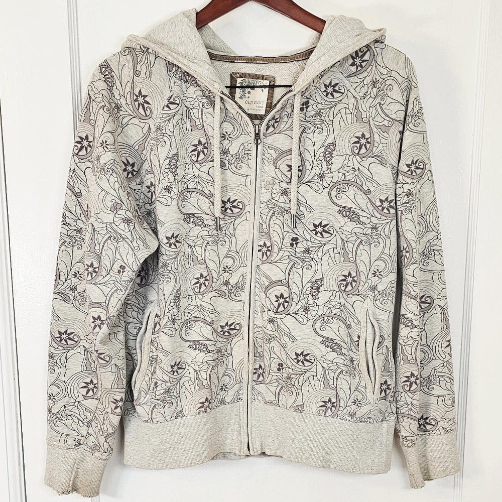 Rare Psychedelic Floral Hoodie - Picture 12 of 12